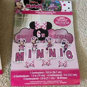 Minnie Mouse birthday decorations